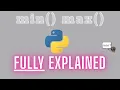 Python min max Function - Fully Explained