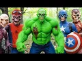 Zombie Hulk VS Avengers - Hide and Seek!