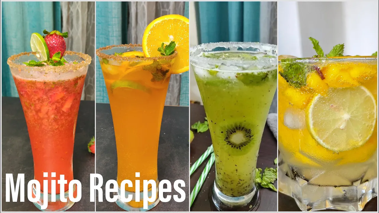 Mojito Recipes   Kiwi Mojito   Strawberry Mojito   Mango Mojito   Orange Mojito   Summer drinks