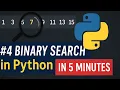 Binary Search in Python -