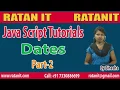 JavaScript Tutorial Dates Part-2 By Binesha