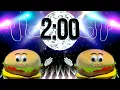 Burger Disco Man s Funky Fuse Countdown 2-Minute Timer