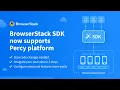 BrowserStack SDK for Percy