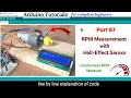 How to use Hall-Effect Sensor to Measure RPM of motor Diy Tachometer using Hall Sensor Arduino