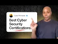 Best Cyber Security Certifications in 2026