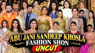 UNCUT - Abu Jani Sandeep Khosla Fashion Show | Sonam Kapoor, Riteish, Genelia, Natasa & more