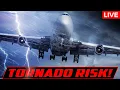 LIVE TORNADO THREAT INCREASING at CHICAGO O HARE AIRPORT AVGEEK ORD PLANE SPOTTING SEVERE STORMS