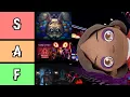 A 100 OBJECTIVE AND FACTUAL FNAF GAME TIER LIST