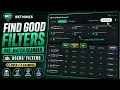 How to Find Good Pre-Match Filters on BetMines Over 2 5 Goals Example