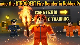 🔥 Roblox Prison Escape with Fire Powers Gone Crazy! 💥😱