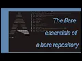 Setting up a git bare repository on Linux -