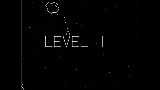 Asteroids Python Clone Gameplay