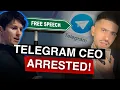 Telegram Founder ARRESTED for Refusing to Censor Content