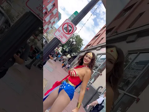 POV: Wonder Woman kicked me into next week!