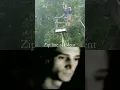 Zip line accident