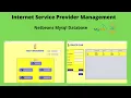 Internet Service Provider Project on Java Mysql