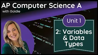 AP CSA Using Objects and Methods - Variables and Data Types