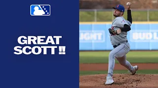 Mets Christian Scott fans nine in Triple-A debut MiLB Highlights