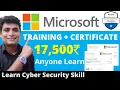 Microsoft Launched Free Training For Everyone With Certificate Learn Cyber Security Ethical Hacking
