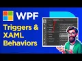 WPF Tutorial Triggers and Behaviors Storyboard Animation Triggers Panel