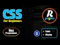 7 CSS Table and Display CSS For Beginners Bangla CSS3