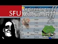 SFU Engineering Math Slander