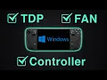 TDP Fan Controller All Fixed - Windows on Steam Deck