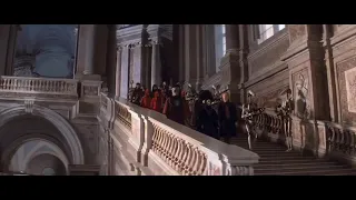Star Wars the phantom menace Qui Gon and Obi Wan save Queen Amidala