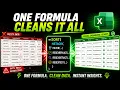 I Built an Entire Data Cleaning System with ONE Formula
