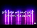 Cloonee & Groove Theory - One Question (Lyrics)