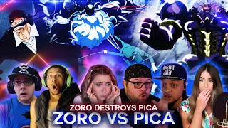 Download Zoro Defeats Pica ! Zoro's Haki ! Reaction Mashup MP3