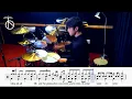 Bruno Mars - Treasure(live) Drum Cover,Drum Sheet,Score,Tutorial.Lesson
