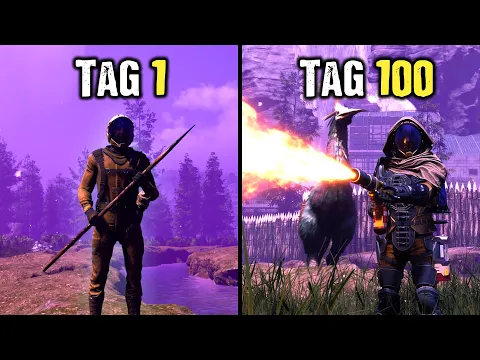 Video Thumbnail: Ich habe 100 Tage auf Prometheus überlebt - Icarus 2026