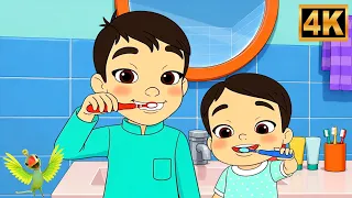 ब्रश करो, Brush Karo, Hindi Rhymes and Good Habits for Kids,