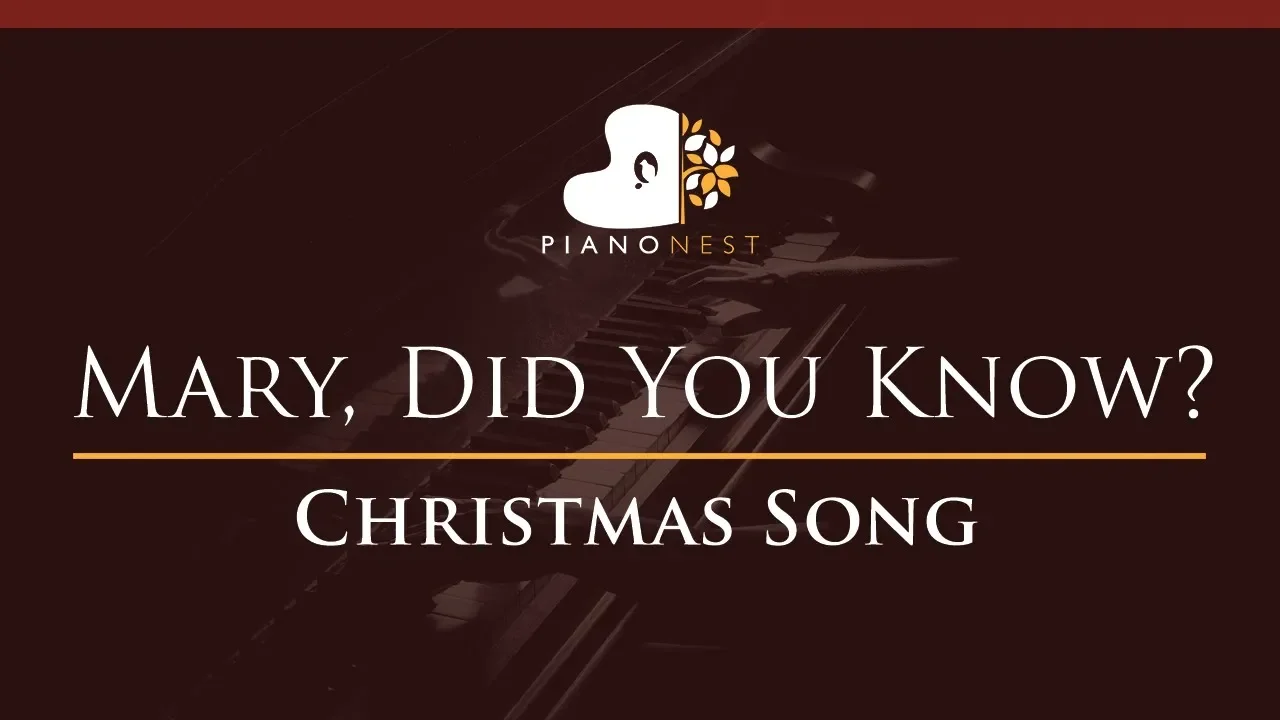 Mary, Did You Know - Christmas Song - HIGHER Key (Piano Karaoke Instrumental) Mary, Did You Know - Christmas Song - HIGHER Key (Piano Karaoke Instrumental)