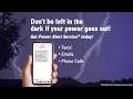 Power Alert Service for Indiana electric customers