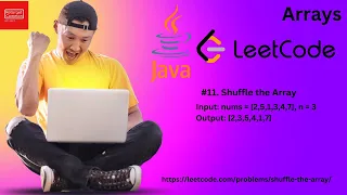 LeetCode Arrays Shuffle the Array Java Easy
