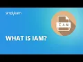 What Is IAM Identity and Access Management for Beginners IAM IAM for Beginners Simplilearn