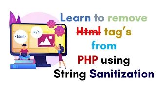 How to Remove HTML tags from PHP String