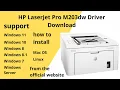 HP LaserJet Pro M203dw Driver Download and Setup Windows 11 Windows 10 Mac 13 Mac 12 Mac 11
