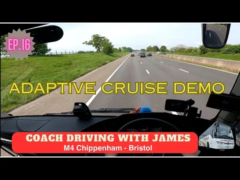 Download MP3 Coach Driving With James Ep.17 - POV Adaptive Cruise Control Demonstration on the M4