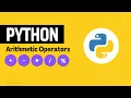 Arithmetic Operators in Python Operator Precedence Python Tutorials for Beginners With Examples