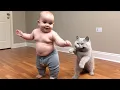 Download Lagu Adorable Baby \u0026 Pets Moments Compilation You Can't Miss 😍 Baby And Animals Video || COOL PEACHY