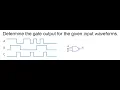 NAND Gate Output from Input Waveform Logic Gates Timing Diagram Explained 12
