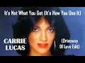 Download Lagu Carrie Lucas - It's Not What You Got (It's How You Use It) [Driveway Of Love Edit]