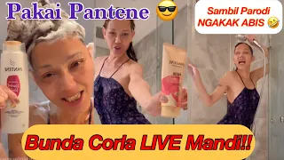 Download Bunda Corla LIVE IG Sambil Mandi 😅 Pakai Pantene Shampoo dan Contioner - Tak Lupa Parodi Kocak Abis MP3