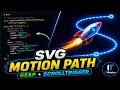 How to Build SVG MotionPath Animations with GSAP HTML CSS JS