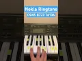 Download Lagu How To Play Nokia Ringtone | Easy Piano Tutorial #shorts
