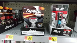 Flashlights at Walmart Fall 2018