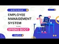 Spring Boot Backend Project Part 6 Auth Admin Controller Setup Employee Management System